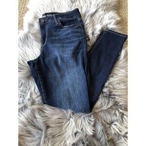 Gap Dark Wash Distressed High Rise Sculpted Skinny Jeans Size 10 BRAND NEW